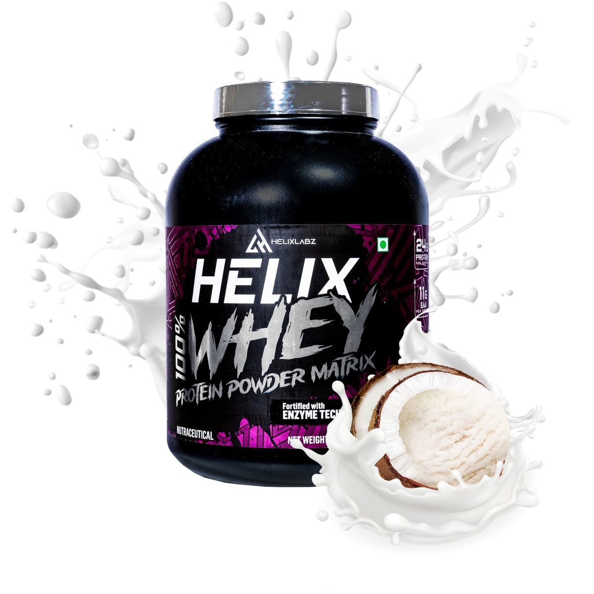 Helix 100% WHEY Protein Matrix – Coconut Ice Cream 2kg