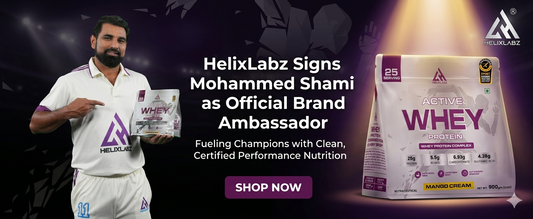 HelixLabz Signs Mohammed Shami as Official Brand Ambassador
