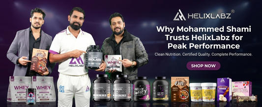 Why Mohammed Shami Trusts HelixLabz for Peak Performance