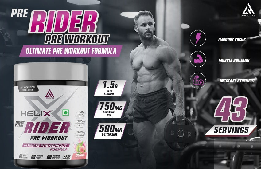 How Helix Labz Rider Pre Workout became Ultimate Performance Boost