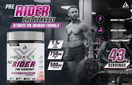 How Helix Labz Rider Pre Workout became Ultimate Performance Boost