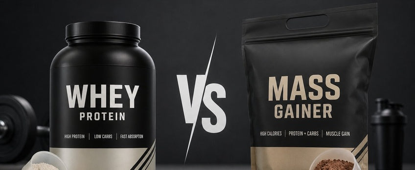 Whey Protein vs Mass Gainer: Which Is Right for Your Body Type and Diet?