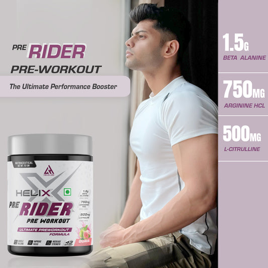 Helix Labz Rider Pre-Workout (43 Servings) | Energy, Endurance & Focus