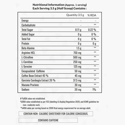 Helix Labz Rider Pre-Workout (43 Servings) | Energy, Endurance & Focus