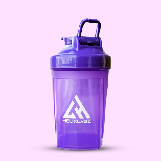 🎁 Helix Labz Plastic Shaker Bottle (Purple)- 500Ml