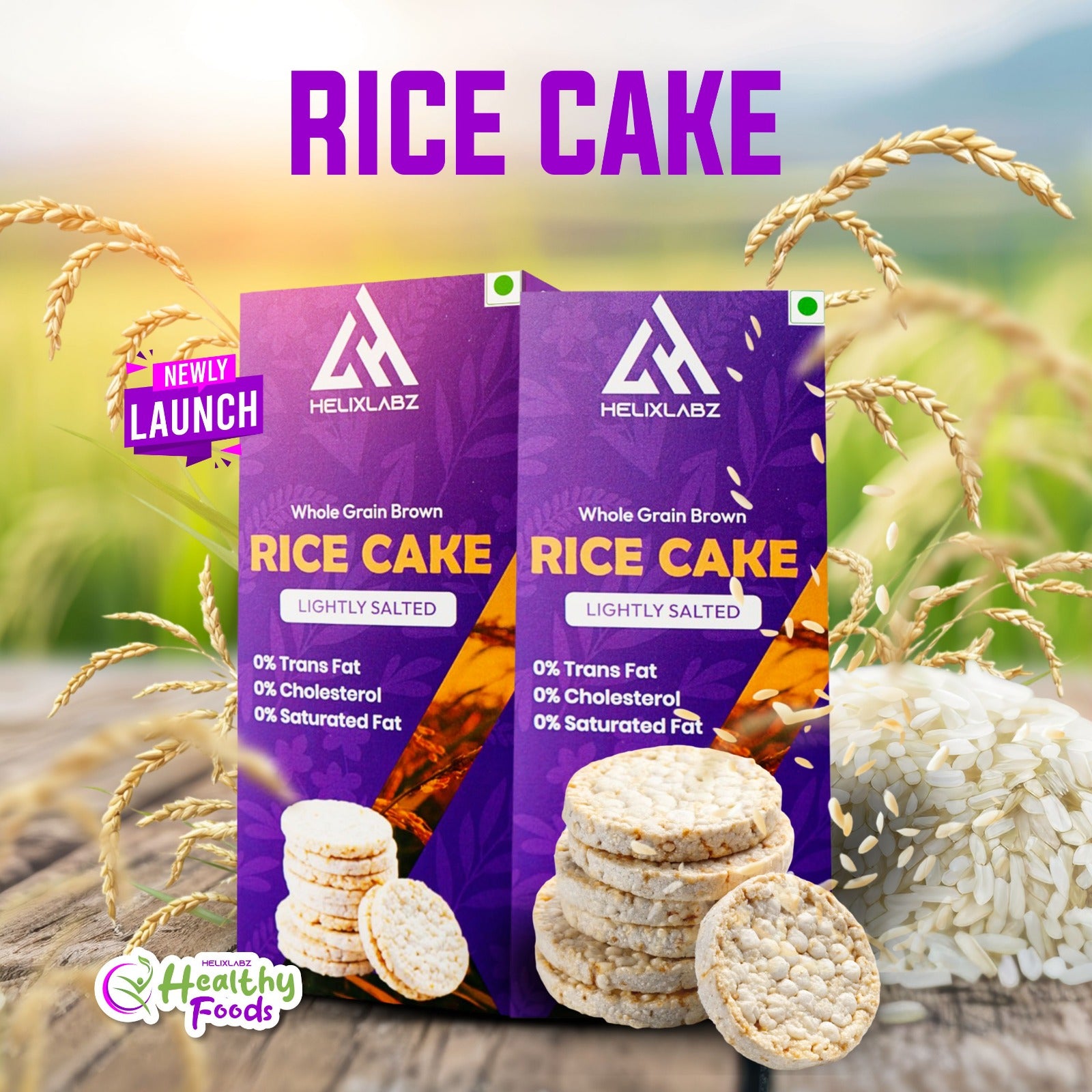 whole grain rice cakes healthy