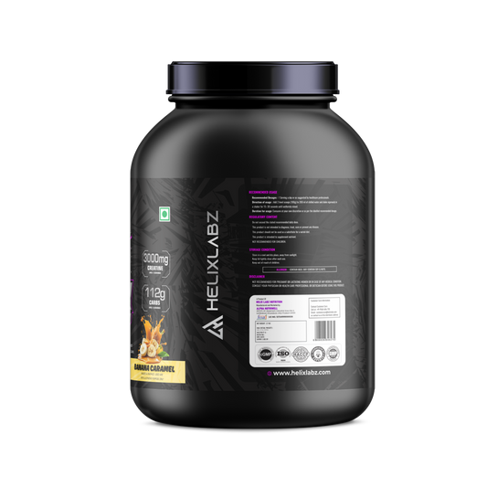 Helix Lean Mass Gainer- 2.7KG(6Lbs), 27 SERVINGS