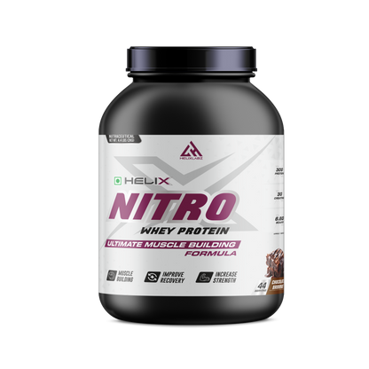 Helix NITRO Whey Protein | Ultimate Muscle Building Formula