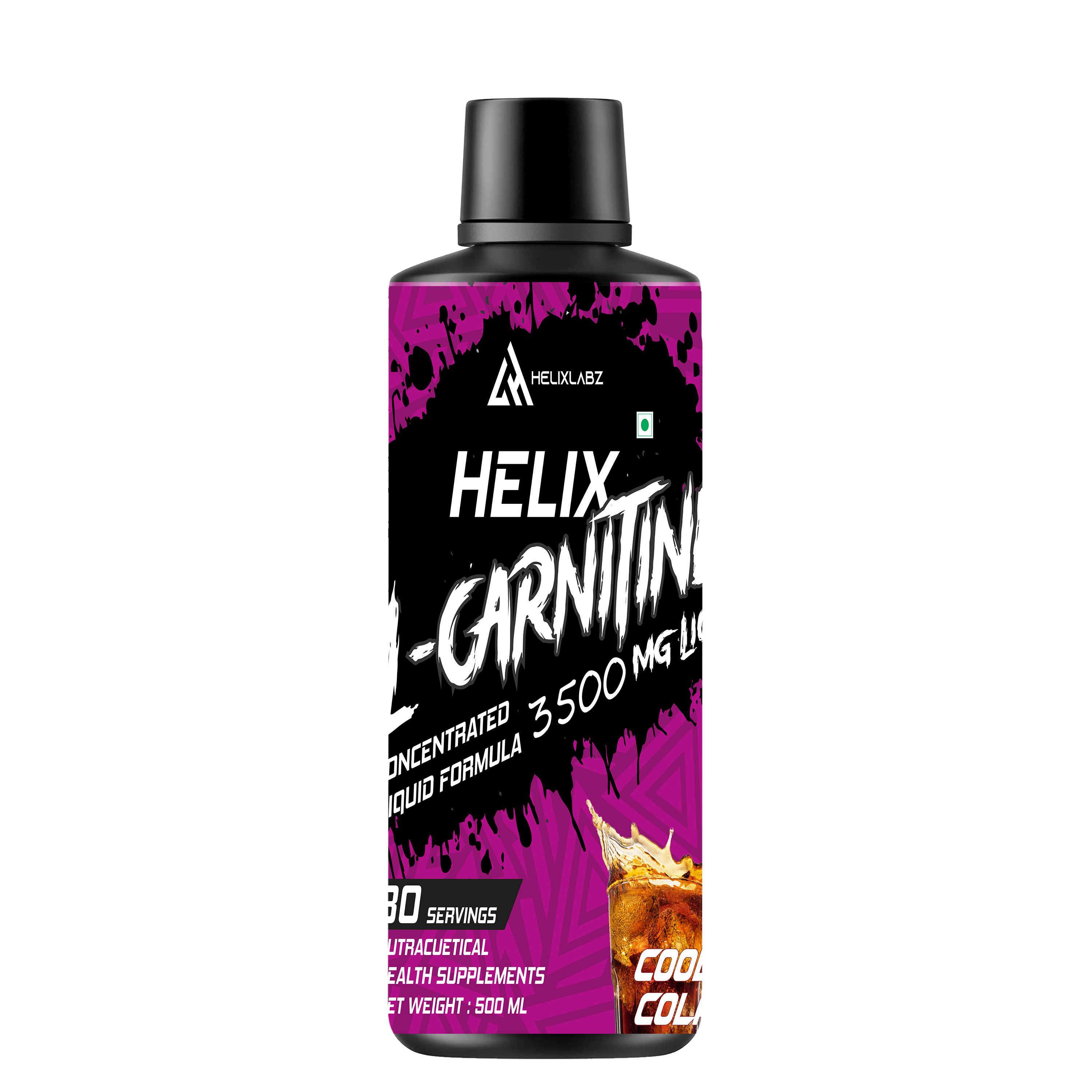 Helix Labz L-Carnitine Liquid 3500mg, 30 Servings