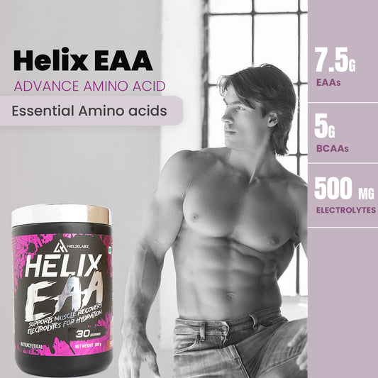 Helix EAA Advance | Supports Muscle Recovery – (300gm, 30 Servings)