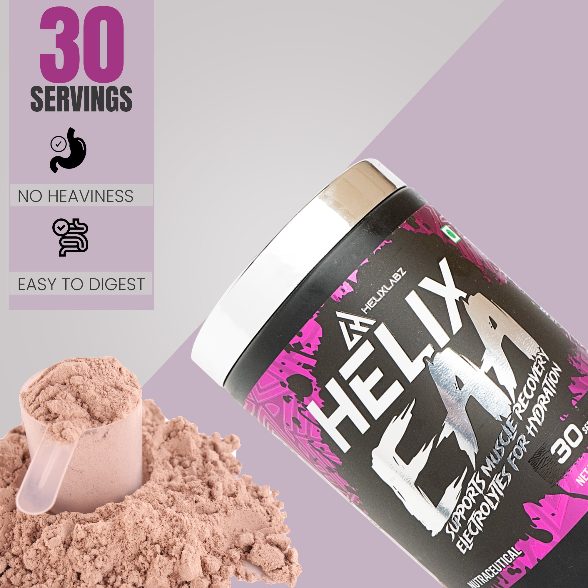 Helix EAA Advance | Supports Muscle Recovery – (300gm, 30 Servings)