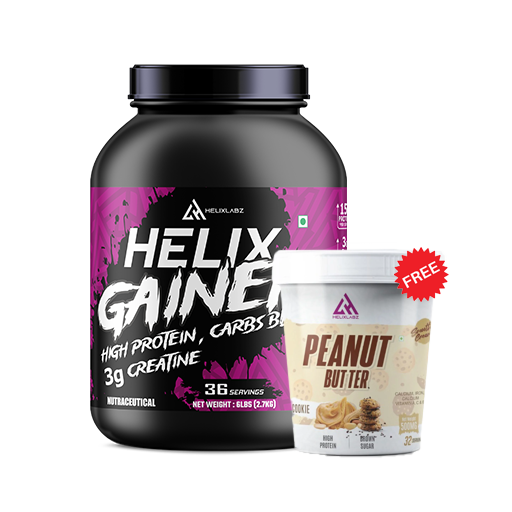 Helix Gainer | Protein & Carbs Blend- (2.7KG, 6Lbs)
