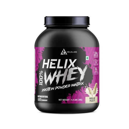 Helix 100% WHEY Protein Powder Matrix – 2kg (4.4LBS)