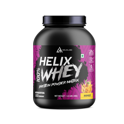 Helix 100% WHEY Protein Powder Matrix – 2kg (4.4LBS)