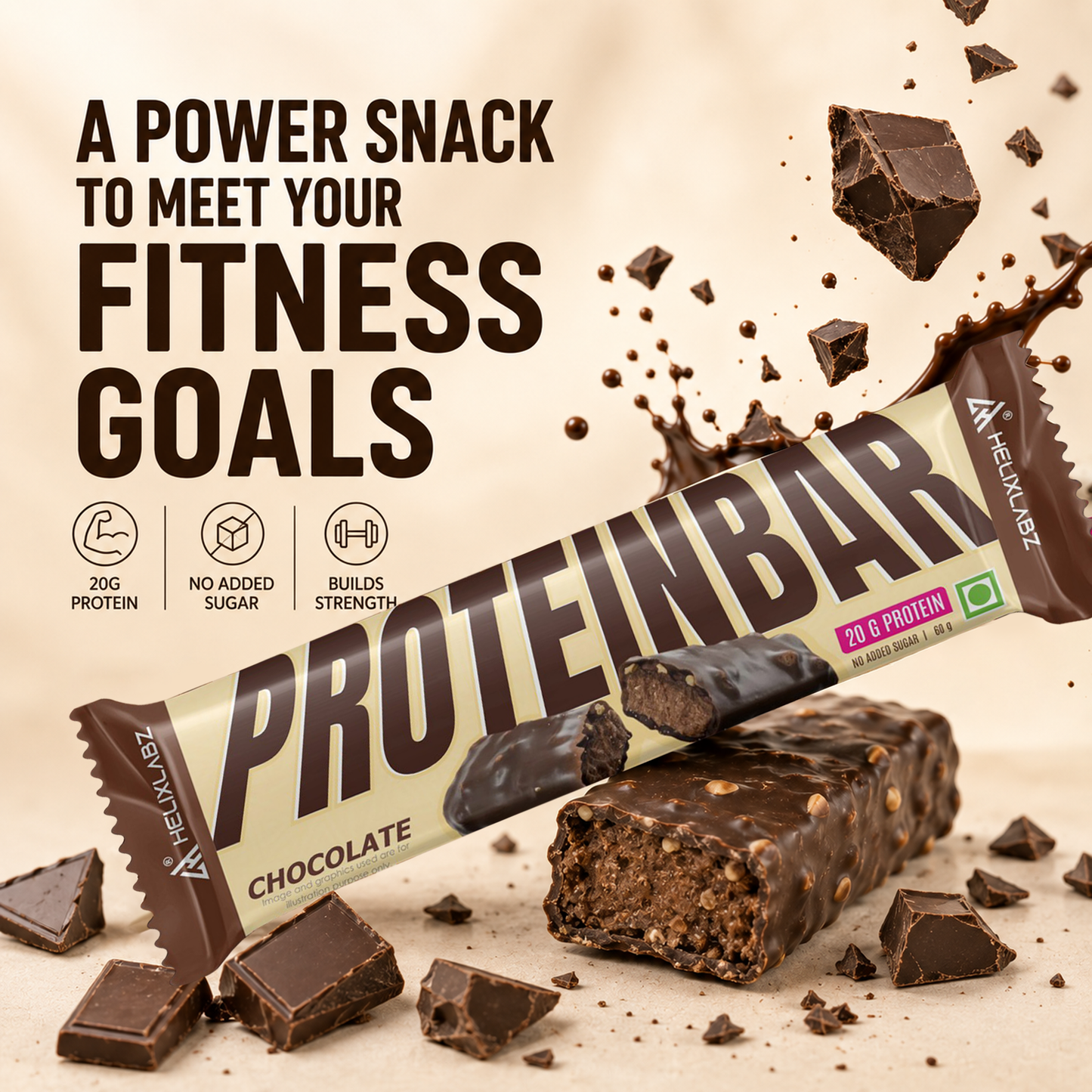 Helix Labz High Quality Protein Bar – 20g Protein