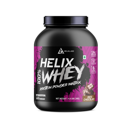 Helix 100% WHEY Protein Powder Matrix – 2kg (4.4LBS)
